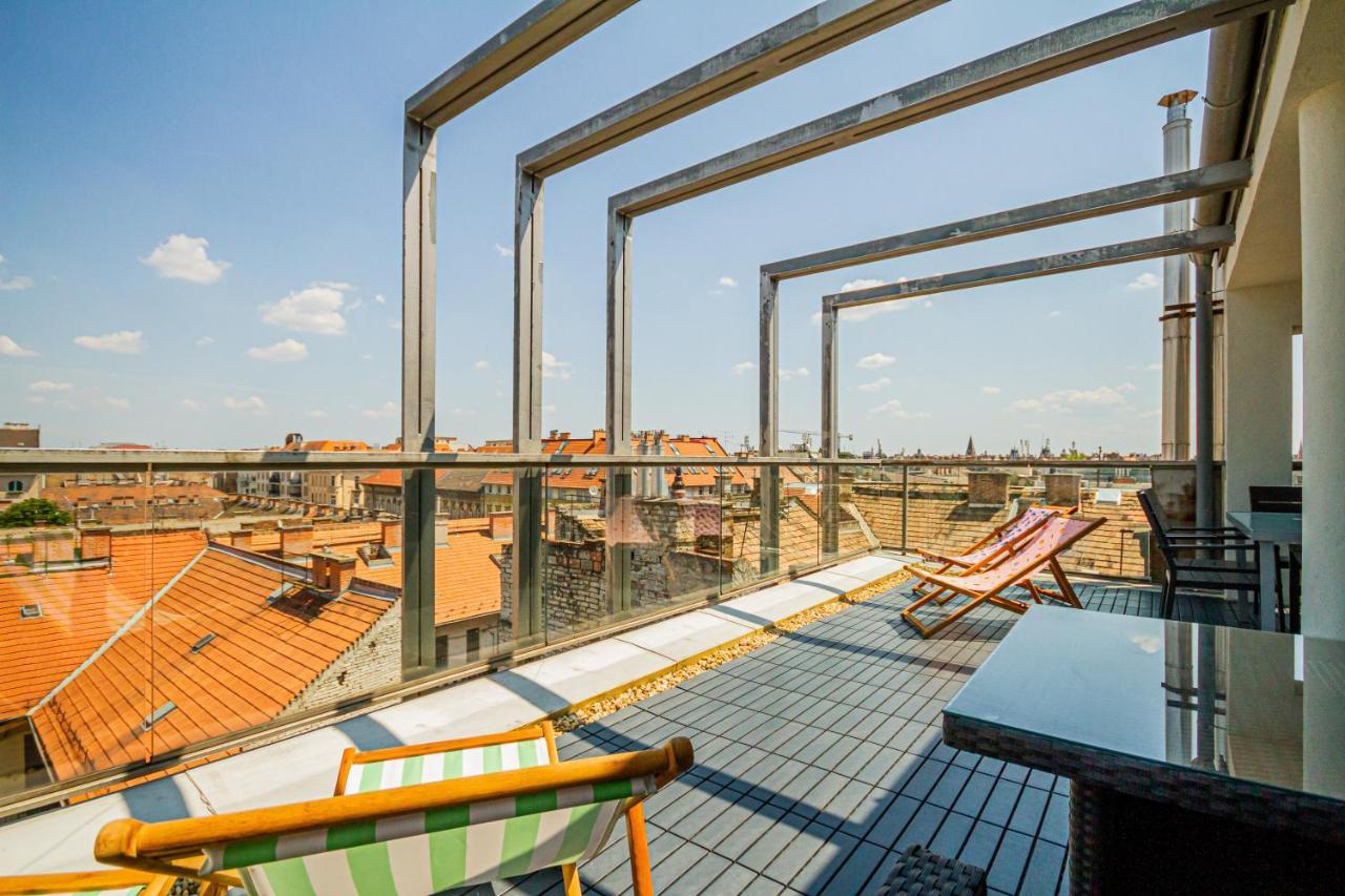 Luxury Apartment With Balcony In Downtown Budapeşte Dış mekan fotoğraf