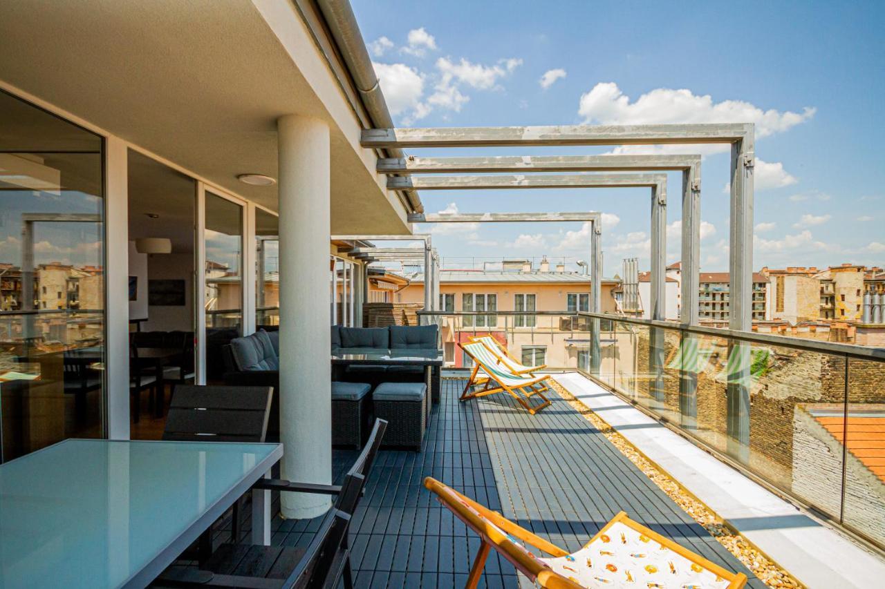 Luxury Apartment With Balcony In Downtown Budapeşte Dış mekan fotoğraf
