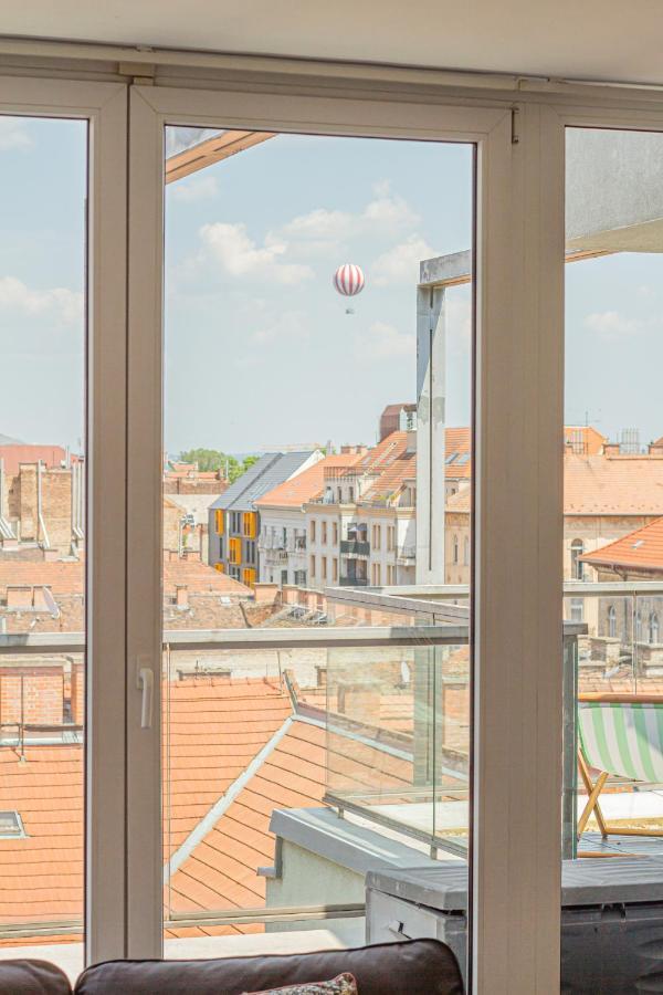 Luxury Apartment With Balcony In Downtown Budapeşte Dış mekan fotoğraf